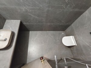 Bathroom in 2.5 BHK Apartment at Gami Terra, Sanpada – for Rent