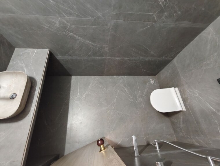 Bathroom, gami-terra 2.5 Bedroom 1475 Sq.Ft. Apartment In Sanpada Navi Mumbai 10652896