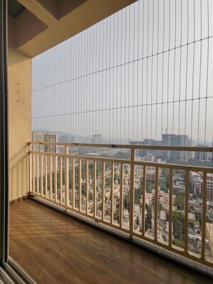 Balcony in 2.5 BHK Apartment at Gami Terra, Sanpada – for Rent