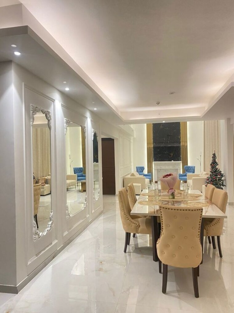 Living Room, mahagun-mezzaria 4 Bedroom 4425 Sq.Ft. Apartment In Sector 78 Noida 10652907