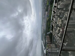 Balcony in 3.5 BHK Apartment at Sheth Auris Serenity Tower 3, Malad West – for Rent