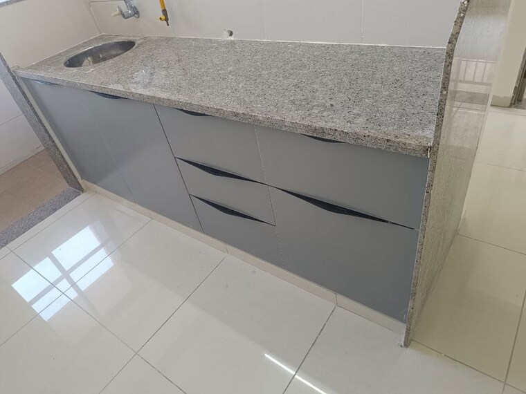 Kitchen, sun-rising-homes 1.5 Bedroom 450 Sq.Ft. Apartment In Jagatpur Ahmedabad 10652677