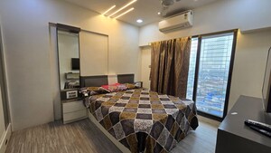 Bedroom in 2 BHK Apartment at Sethia Kalpavruksh Heights, Kandivali West – for Rent