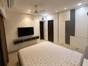 Bedroom in 2 BHK Apartment at Sethia Kalpavruksh Heights, Kandivali West – for Rent