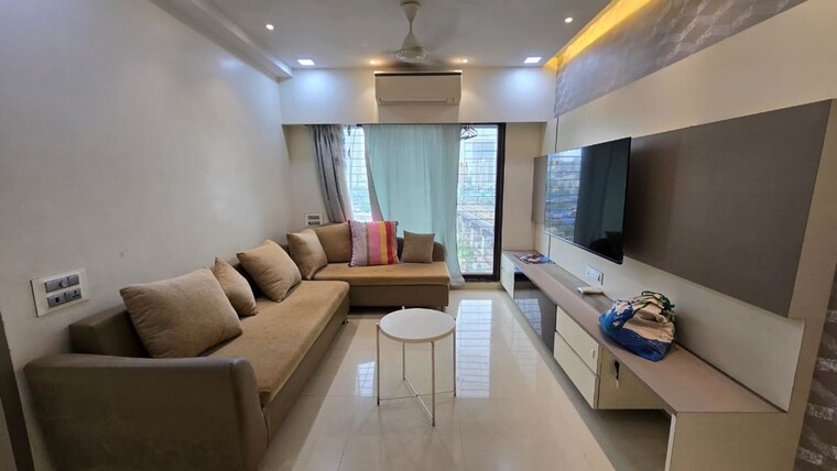 Living Room, sethia-kalpavruksh-heights 2 Bedroom 655 Sq.Ft. Apartment In Kandivali West Mumbai 10652905