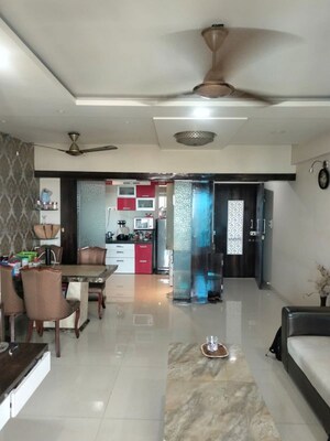 Living Room in 2 BHK Apartment at Rosa Bella, Ghodbunder Road – for Sale