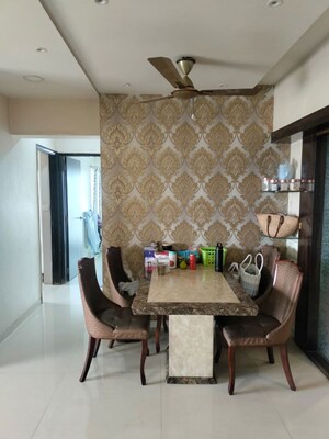 Living Room in 2 BHK Apartment at Rosa Bella, Ghodbunder Road – for Sale