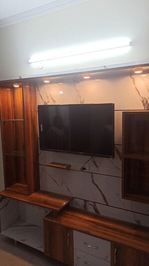 Living Room in 1 RK Apartment at Barnala Green Lotus Avenue, Ambala Highway – for Rent