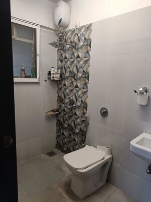Bathroom in 2 BHK Apartment at Dipti Aaryavarta, Andheri East – for Rent