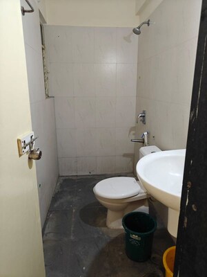 Bathroom in 2 BHK Apartment at JKG Purvarang, Wagholi – for Rent