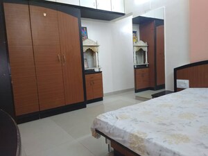 Bedroom in 3 BHK Apartment at Dahanukar Colony – for Rent