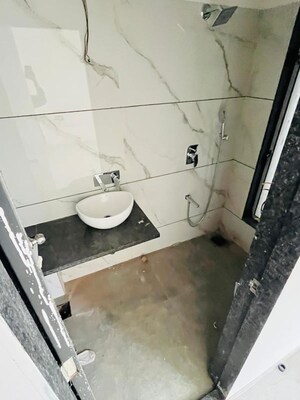 Bathroom in 3 BHK Apartment at Shubham Trident, Chembur – for Rent
