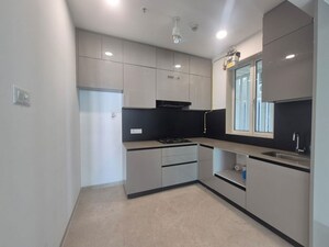 Kitchen in 3 BHK Apartment at Aurum Q Residences, Ghansoli – for Rent