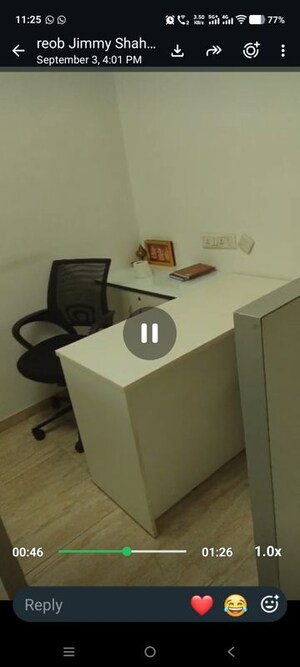 Team Area in  Office Space at Lodha Supremus 2, Wagle Industrial Estate – for Rent