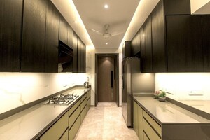 Building Lobby in 4 BHK Apartment at Runwal Elegante, Andheri West – for Rent