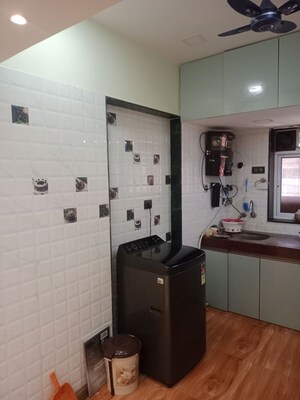 Kitchen in 2 BHK Apartment at Royal Palms Garden View, Goregaon East – for Rent