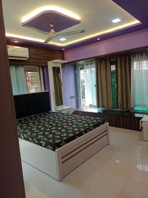 Bedroom in 2 BHK Apartment at Royal Palms Garden View, Goregaon East – for Rent