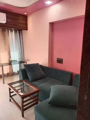 Living Room in 2 BHK Apartment at Royal Palms Garden View, Goregaon East – for Rent