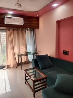 Living Room in 2 BHK Apartment at Royal Palms Garden View, Goregaon East – for Rent