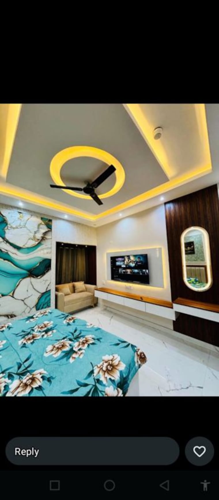 Bedroom, bhagwati-apartments-noida  1050 Sq.Ft. Builder Floor In Sector 73 Noida 10653072