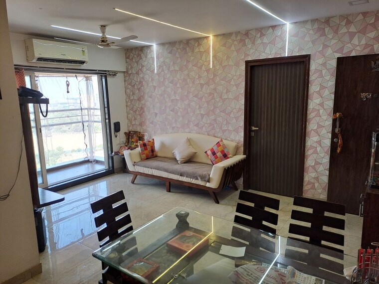 Living Room, siddhi-highland-park 2 Bedroom 735 Sq.Ft. Apartment In Kolshet Road Thane 10653071