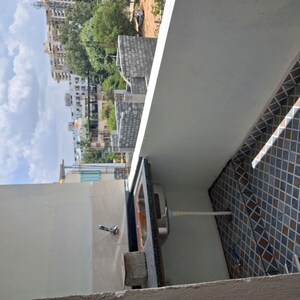 Balcony in 2 BHK Apartment at Akashvani Layout, Hegde Nagar – for Rent