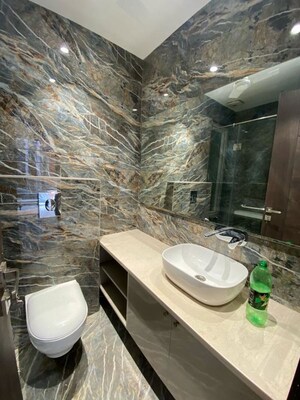 Bathroom in 4 BHK Builder Floor at Dlf Phase iv – for Rent