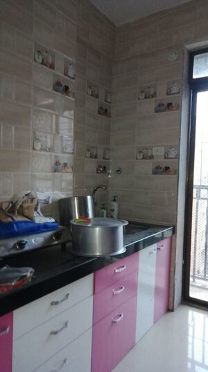 Kitchen in 1 BHK Apartment at Marathe Empire, Titwala – for Rent