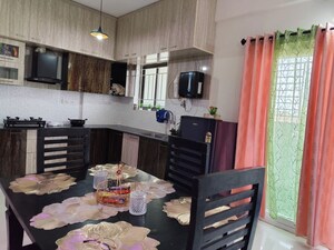 Dining area in 3 BHK Apartment at DS Max Starline, Electronic City Phase ii – for Rent