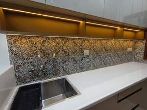 Kitchen in 1 BHK Builder Floor at Rohini Sector 4 – for Sale