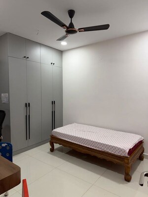 Bedroom in 2 BHK Apartment at Team 4 Nyla, Miyapur – for Rent