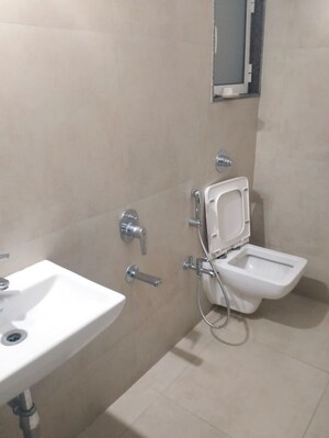Bathroom in 1 BHK Apartment at Puranik Rumah Bali, Ghodbunder Road – for Sale