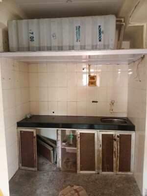 Kitchen in 1 RK Apartment at Chatrapati Shivaji Raje Complex, Kandivali West – for Rent