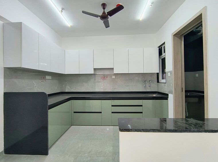 Kitchen, zen-elite 3 Bedroom 1100 Sq.Ft. Apartment In Kharadi Pune 10653197
