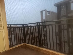 Balcony in 3 BHK Apartment at Creative Koven Udaya Cresent, Kondapur – for Rent