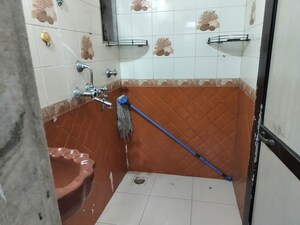 Bathroom in 1 BHK Apartment at Safal Park, Nerul – for Rent