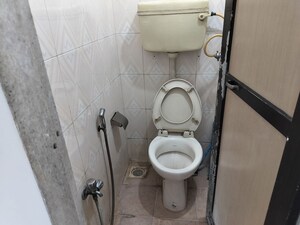 Bathroom in 1 BHK Apartment at Safal Park, Nerul – for Rent