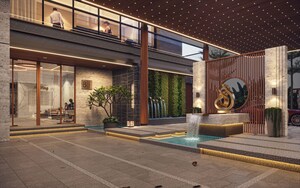 4 BHK Apartment – Exterior View View at Avadh Miliana, Vesu - for Sale