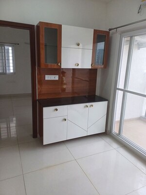 Kitchen in 2.5 BHK Apartment at Prestige Tranquil, Kokapet – for Rent
