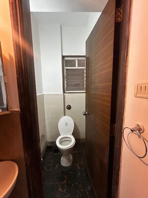 Bathroom in 1 BHK Apartment at Shree Venkatesh Graffiti Glover, Keshav Nagar – for Rent