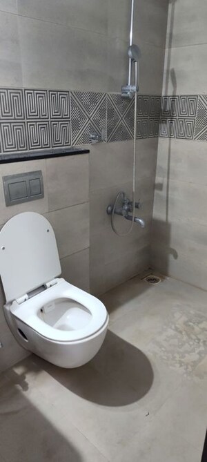 Bathroom in 2 BHK Apartment at Rama Fusion Towers, Hinjewadi – for Rent