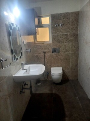 Bathroom in 3 BHK Apartment at Creative Koven Udaya Cresent, Kondapur – for Rent