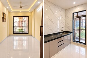 Kitchen in 1 BHK Apartment at GBK Vishwajeet Pink City, Ambernath East – for Rent