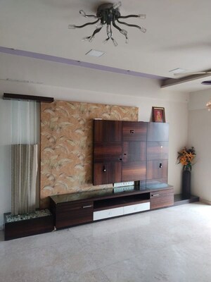 Living Room in 3.5 BHK Apartment at Hiranandani Meadows, Manpada – for Rent