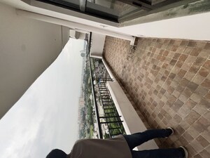 Balcony in 2 BHK Apartment at Ansal Crown Heights, Sector 80 – for Rent