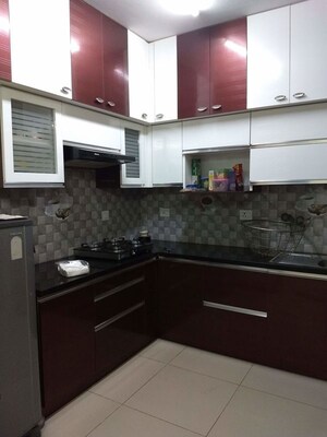 Kitchen in 2 BHK Apartment at Mantri Webcity, Hennur Road – for Rent