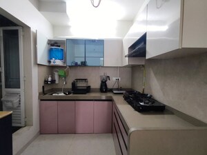 Kitchen in 1 BHK Apartment at Vijay Galaxy, Waghbil – for Rent