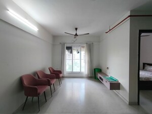 Living Room in 1 BHK Apartment at Vijay Galaxy, Waghbil – for Rent