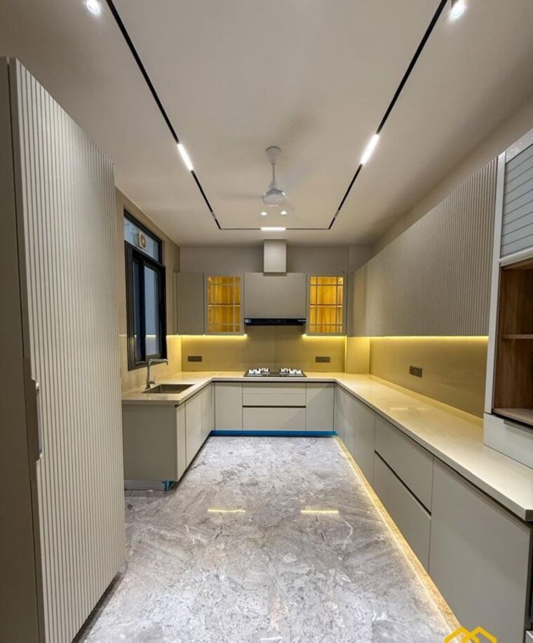 Kitchen, greater kailash i 4 Bedroom 4500 Sq.Ft. Builder Floor In Greater Kailash I Delhi 10653426