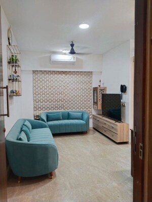 Living Room in 2 BHK Independent House at Hiranandani Estate – for Rent
